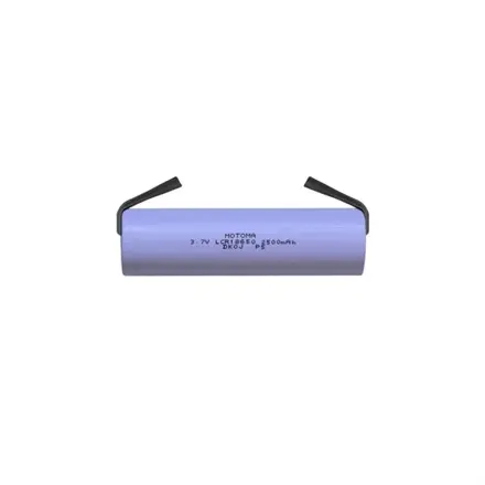 Nabíjacia batéria Li-Ion 18650 3,7V / 2500mAh 5C MOTOMA s pásikovými vývodmi